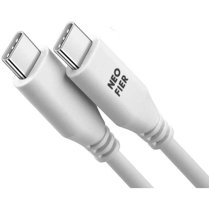 Cablu Date Type C - Type C 3A 1M Alb