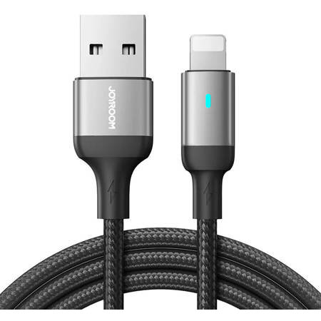 Cablu Date USB-A Lightning 2,4A 3m S-UL012A10 Negru