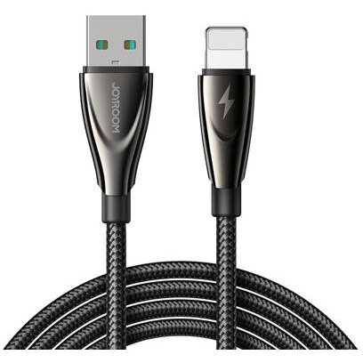 Cablu Date USB A Lightning1.2m Negru