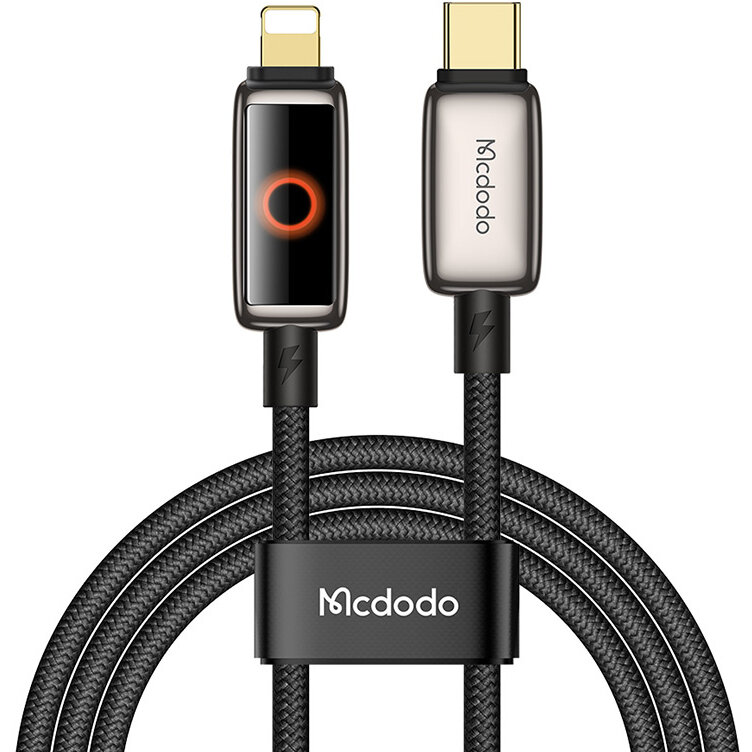 Cablu Date USB-C  Lightning  CA-6670 1.2m Negru