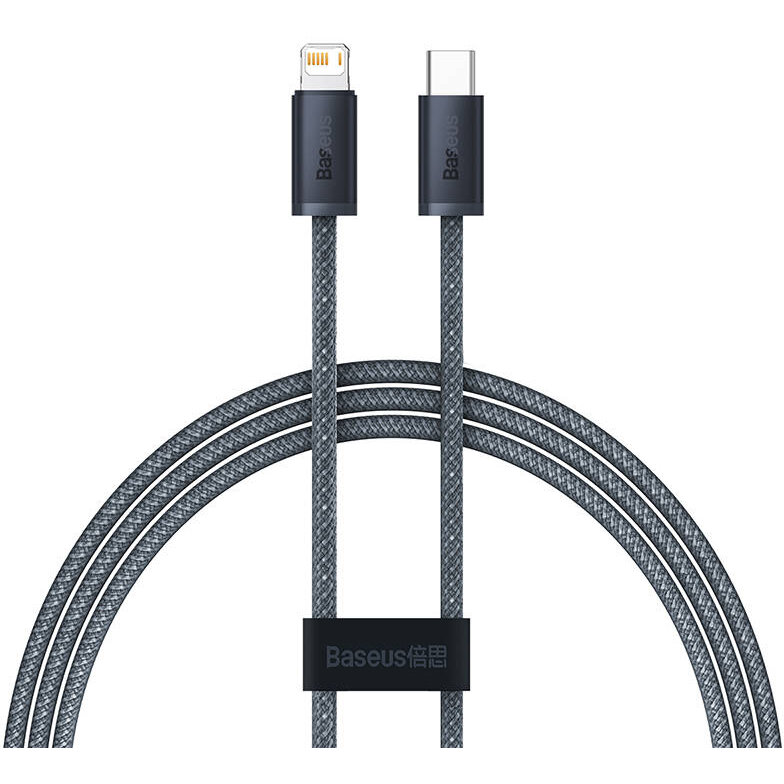 Cablu Date/Incarcare USB-C Lightning 2m Gri