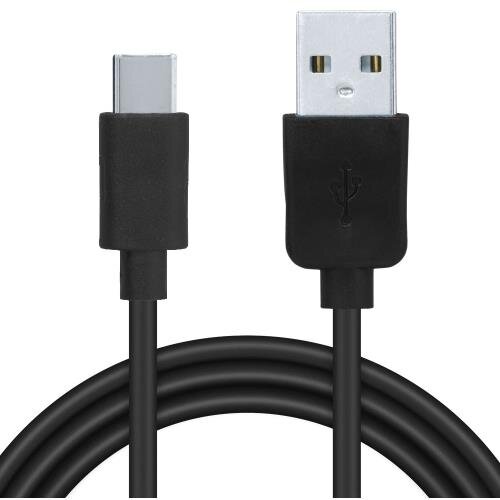 Cablu de Date / Incarcare pentru Smartphone USB 2.0 (T) la Type-C (T) PVC 2.1A 1M Negru