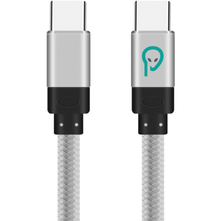 Cablu de date Pentru Smartphone USB Type-C La USB Type-C 1m Argintiu