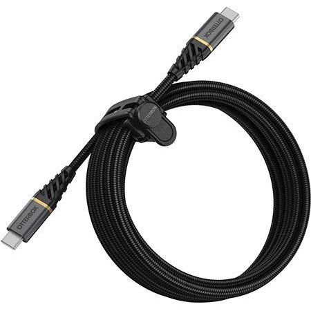 Cablu de date Premium 2xUSB Type-C 3m Negru