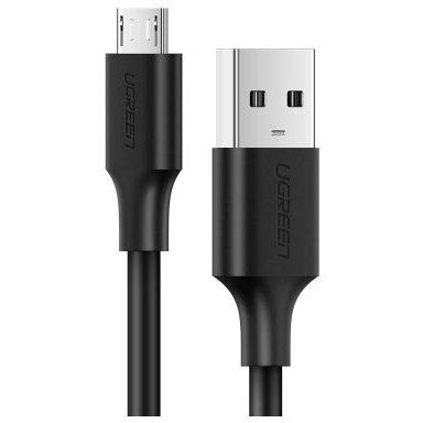 Cablu De Date Si Alimentare Fast Charging Pentru Smartphone USB La Micro-USB Nickel Plating PVC 2m Negru