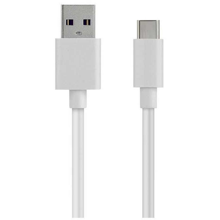 Cablu de Date si Incarcare USB la USB-C 2A 2m Alb