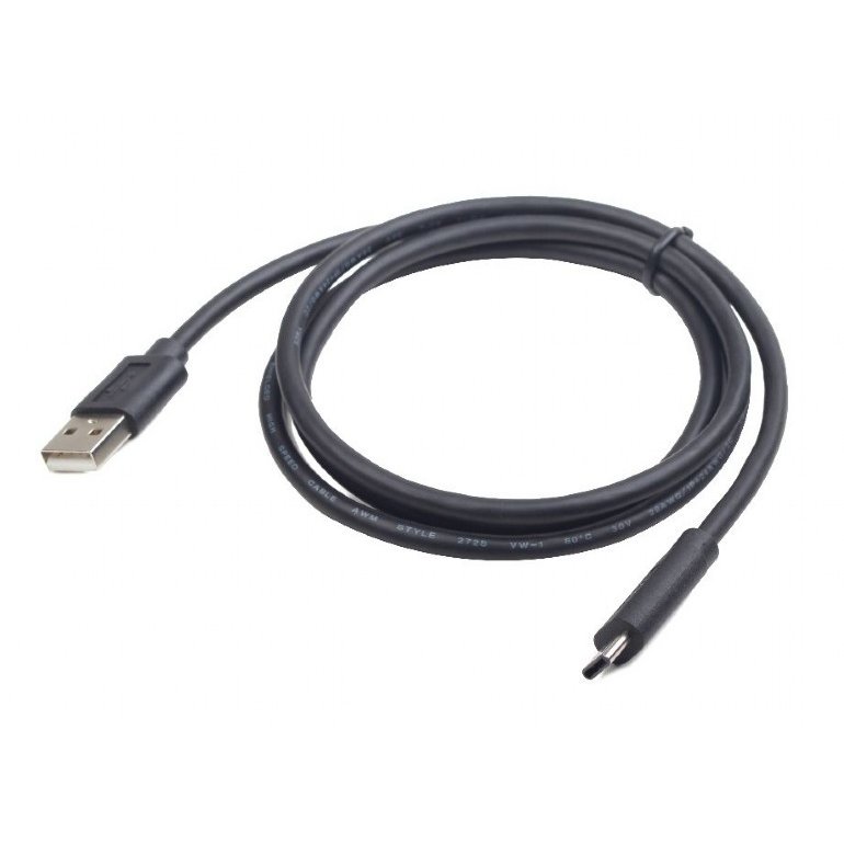 Cablu de date USB - USB-C 1m Black