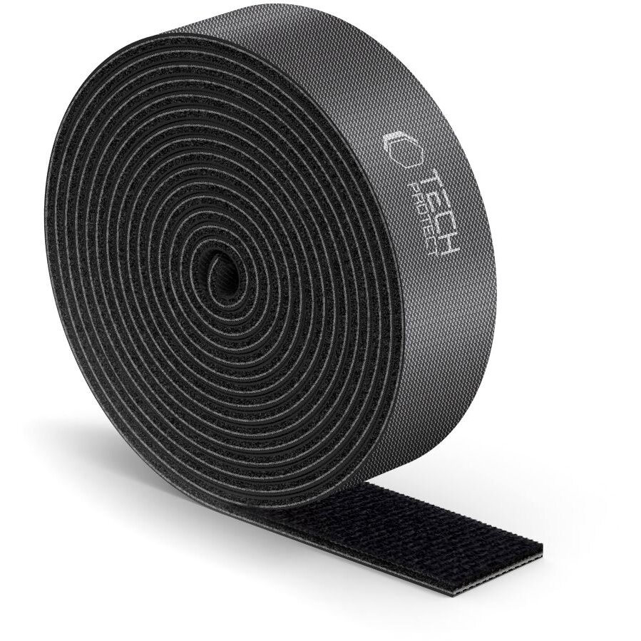 Cablu de date Velcro, 15mm, 3m, Negru