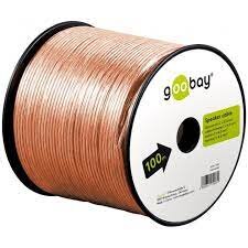 Cablu Difuzor Transparent 2x4.0 100m Pe Tambur