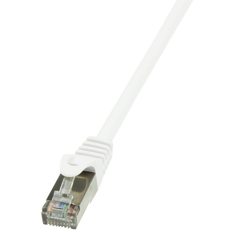Cablu F/UTP EconLine Patchcord Cat 6 7.5m Alb