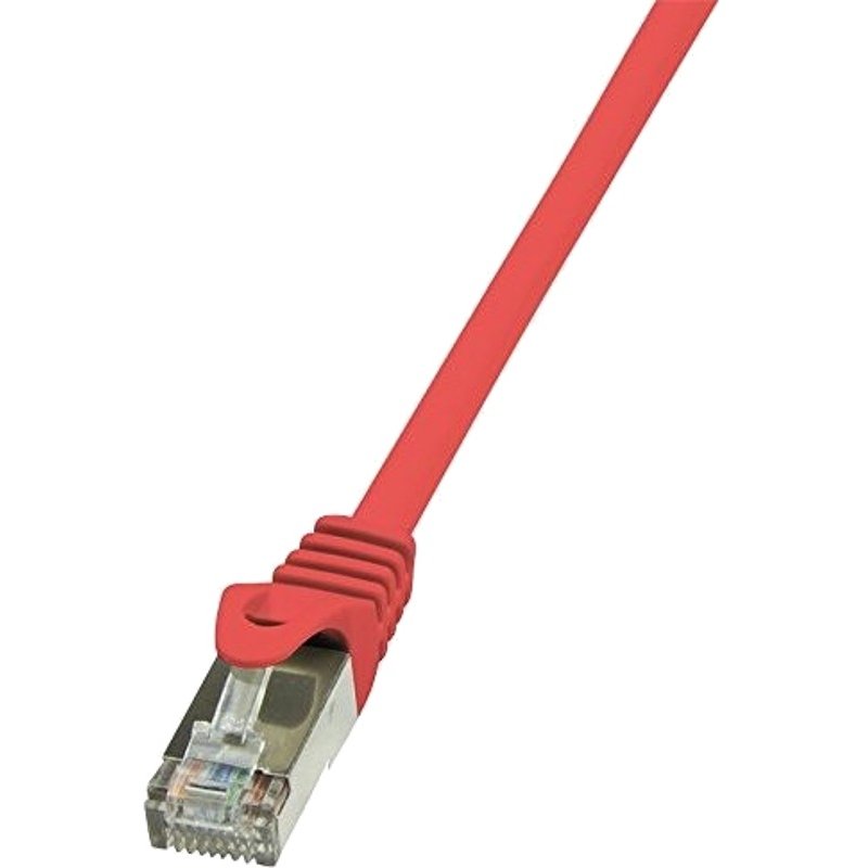 Cablu F/UTP Patchcord Cat 5e 5m Rosu