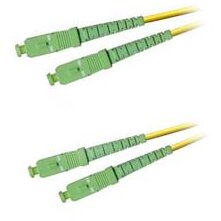 Cablu Optic SCapc/SCapc  SM 9/125  Duplex  2m Verde