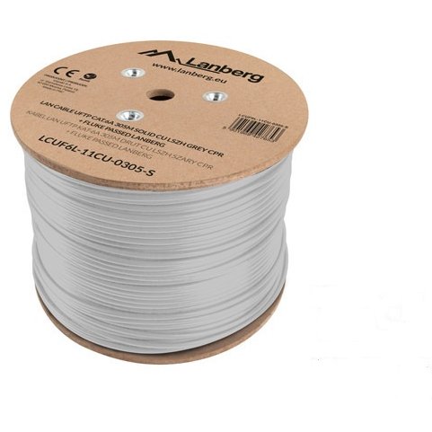 Cablu retea U/FTP Cat 6A 305m Silver