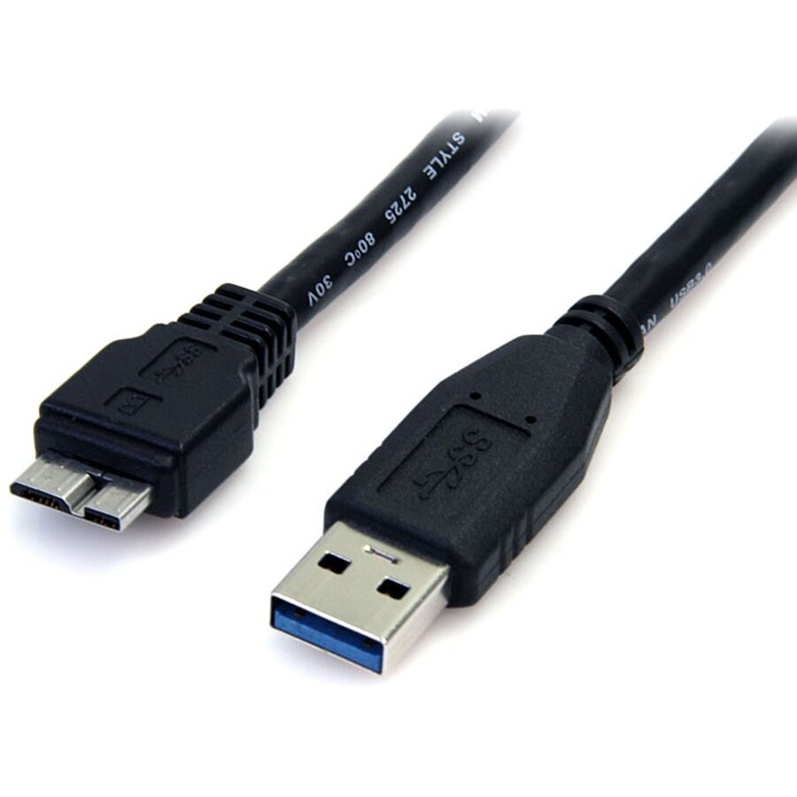 Cablu USB 0.5m Black