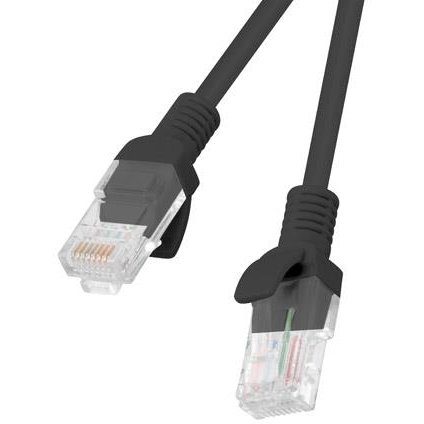 Cablu UTP Patchcord Cat 5e 10m Negru
