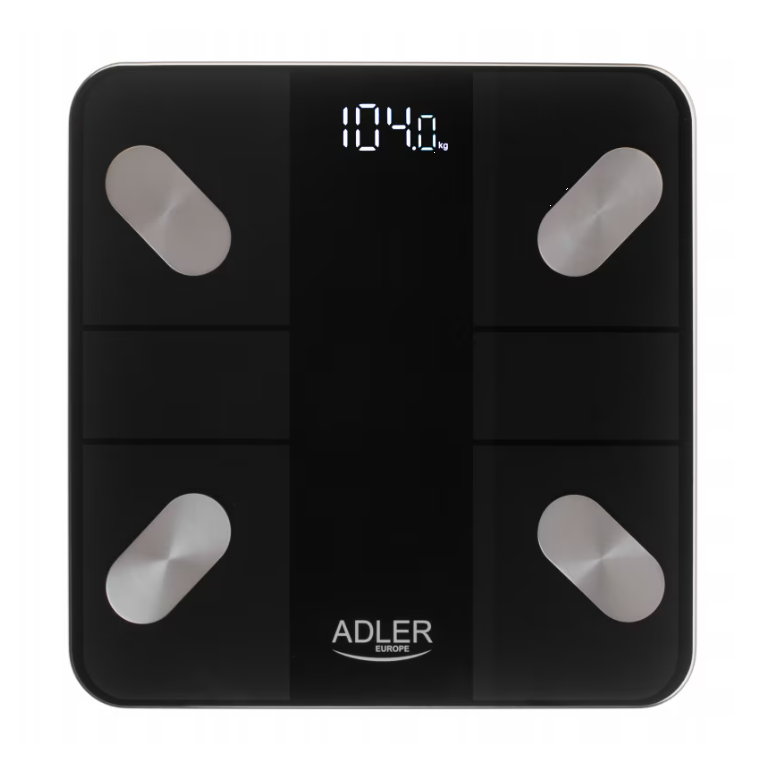 Cantar corporal AD 8186b Smart 180kg Negru