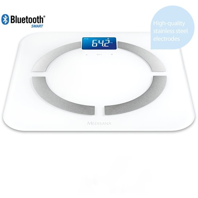 Cantar corporal BS 430 Bluetooth Smart Body Scale 180 kg transparent