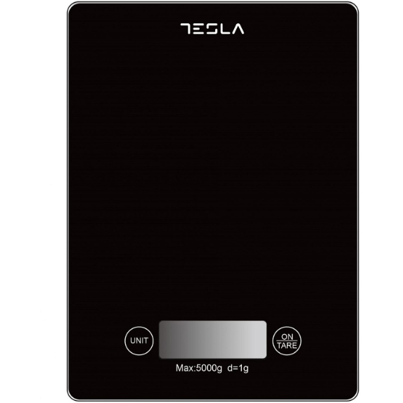 Cantar De Bucatarie KS201B 5Kg Ecran LCD Sticla Negru