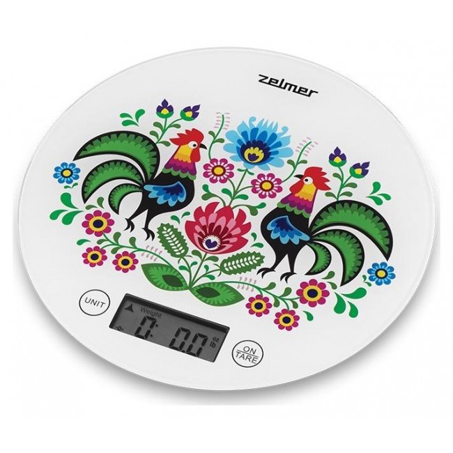 Cantar de bucatarie ZKS1611 Greutate Maxima 5Kg Alb