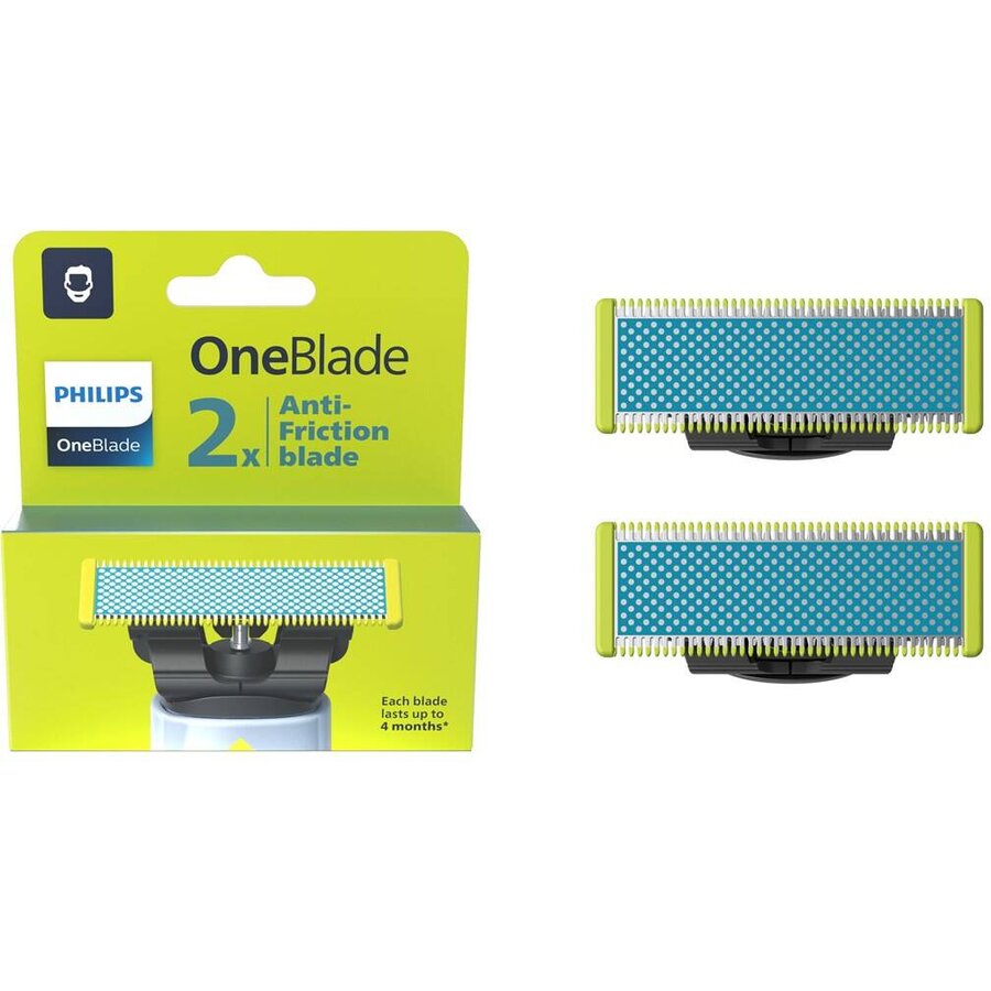 Cap Aparat Ras Norelco OneBlade  QP225/50   Compatibil Albastru