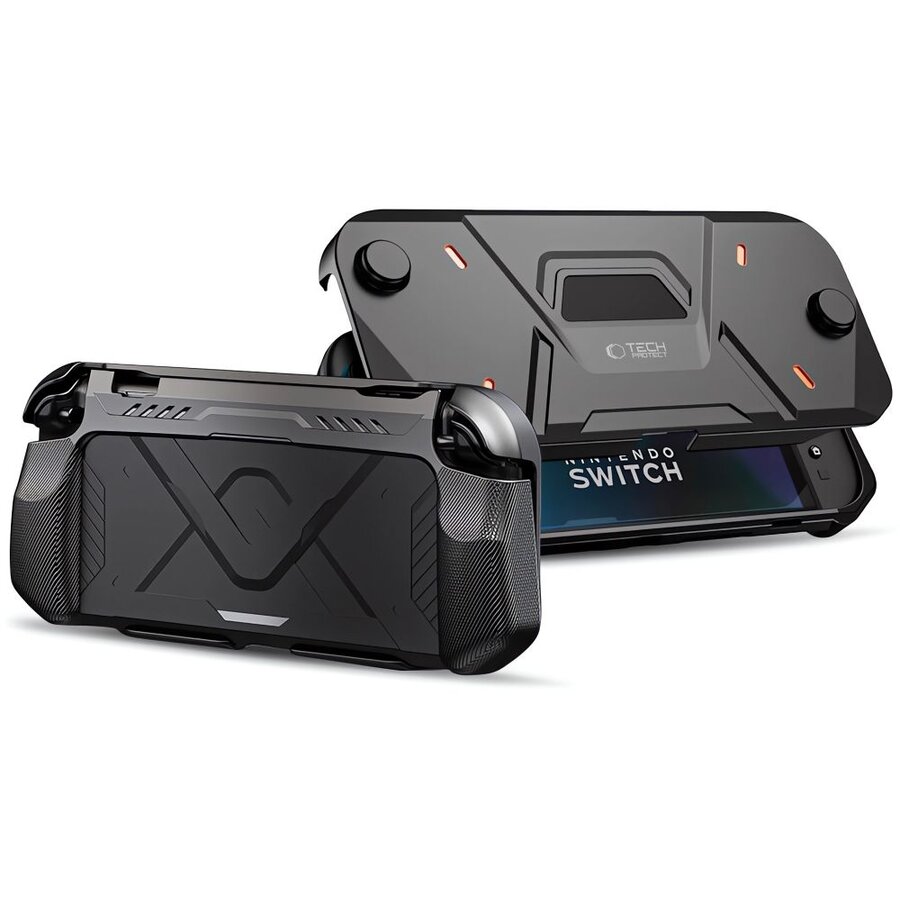 Carbonox compatibila cu Nintendo Switch 2, Negru