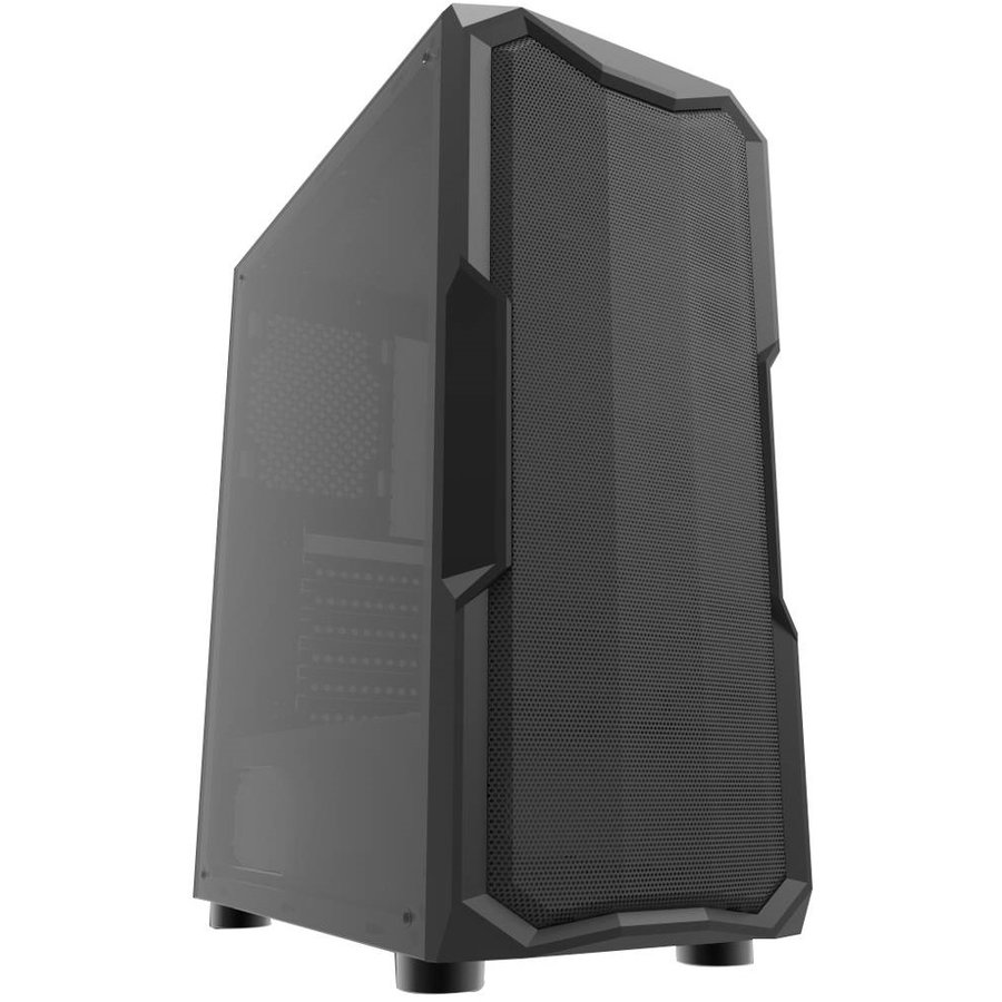 Carcasa Aquarius, Middle Tower, ATX, Micro ATX, ITX, Negru