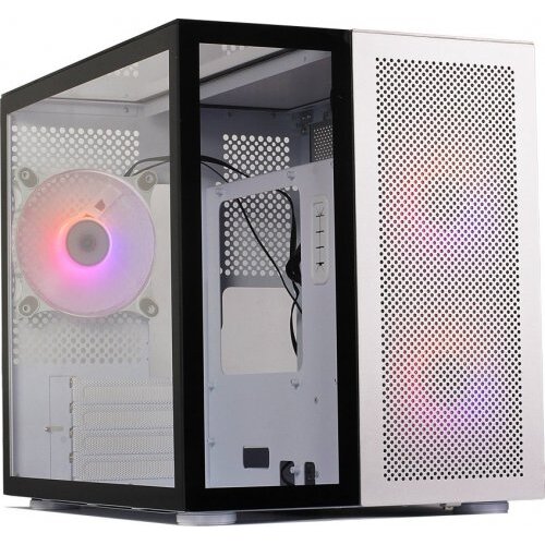 Carcasa AXE GC-588 Mini Tower Alb/Negru