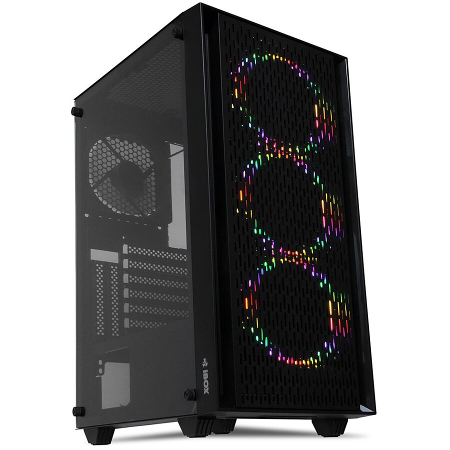 Carcasa CETUS 903 Midi Tower Negru