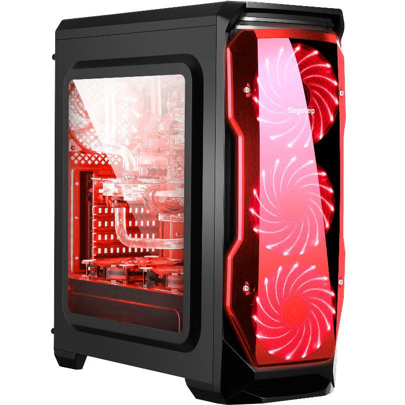 Carcasa Halo Black Red