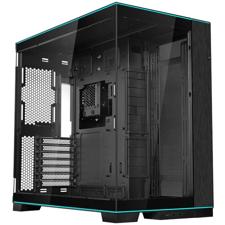 Carcasa O11D EVO RGB Tempered Glass Negru