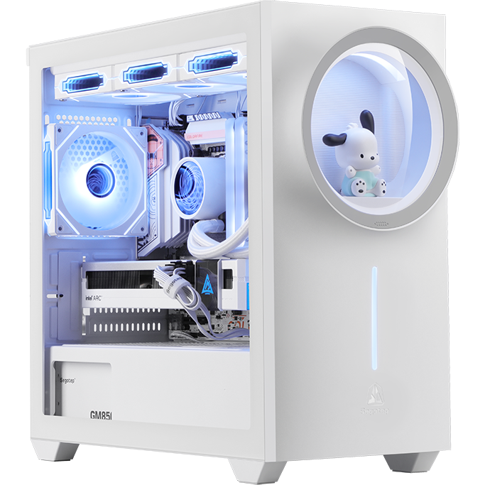 Carcasa PC Nexus 1 Mini Tower fara Sursa Alb