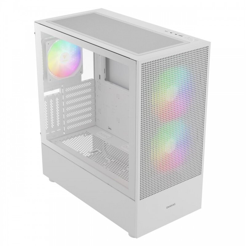 Carcasa PC Talos M3 Mesh Mid Tower fara Sursa Alb