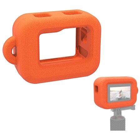 Carcasa Plutitoare PU960E pentru Insta360 Ace / Ace Pro Portocaliu