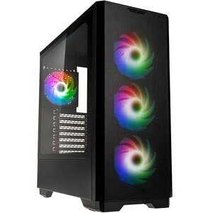 Carcasa Unity Solar Mesh ARGB Mid-Tower Negru