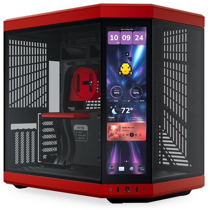 Carcasa Y70 Midi Tower Touch Infinite Black Cherry