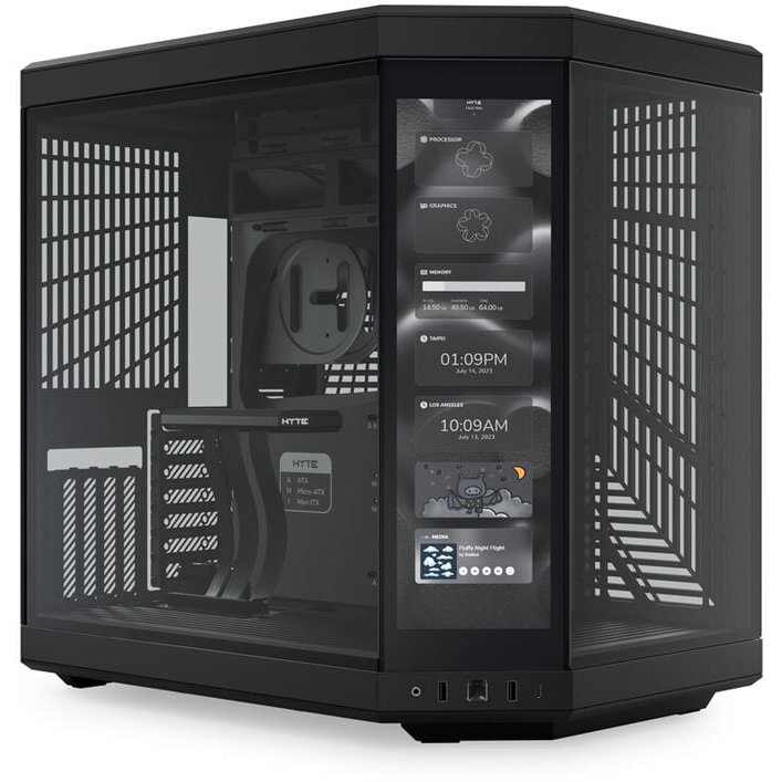 Carcasa Y70 Midi Tower Touch Negru