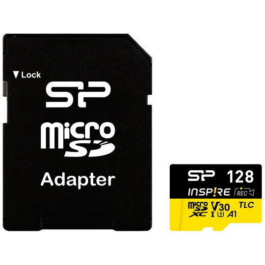 Card 128GB microSDXC Clasa 10 + Adaptor SD