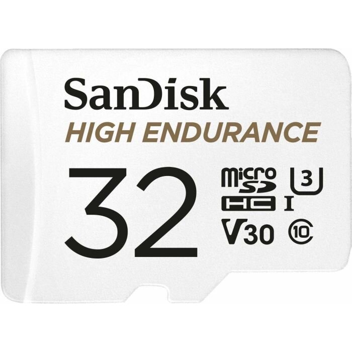 Card microSDHC HIGH ENDURANCE 32GB V30 + Adaptor