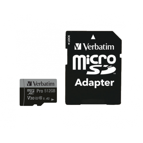 Card de Memorie 512GB Clasa 10 + Adaptor SD