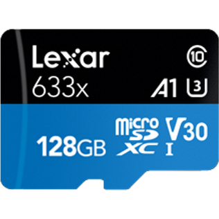 Card de memorie 633X 128GB MicroSDXC Clasa 10 UHS-I U3