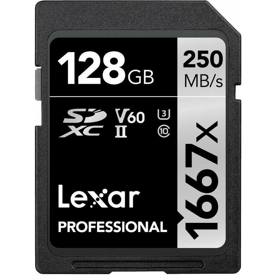 Card de memorie Professional 1667x SDXC 128GB UHS-II U3