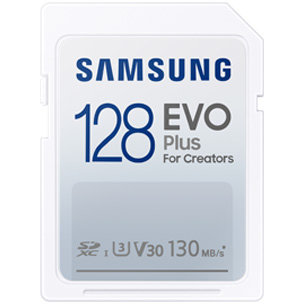 Card EVO Plus for Creators R130 SDXC 128GB UHS-I U3 Clasa 10