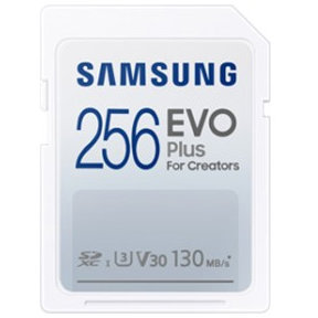 Card EVO Plus for Creators R130 SDXC 256GB UHS-I U3 Clasa 10
