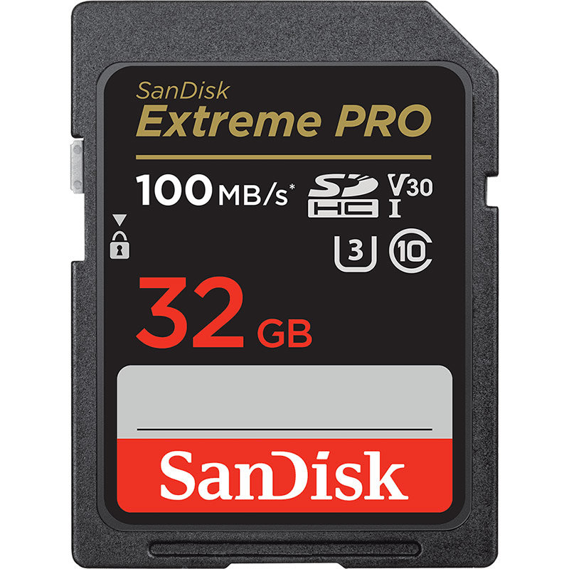 Card Extreme PRO R100/W90 SDHC 32GB UHS-I U3 Clasa 10
