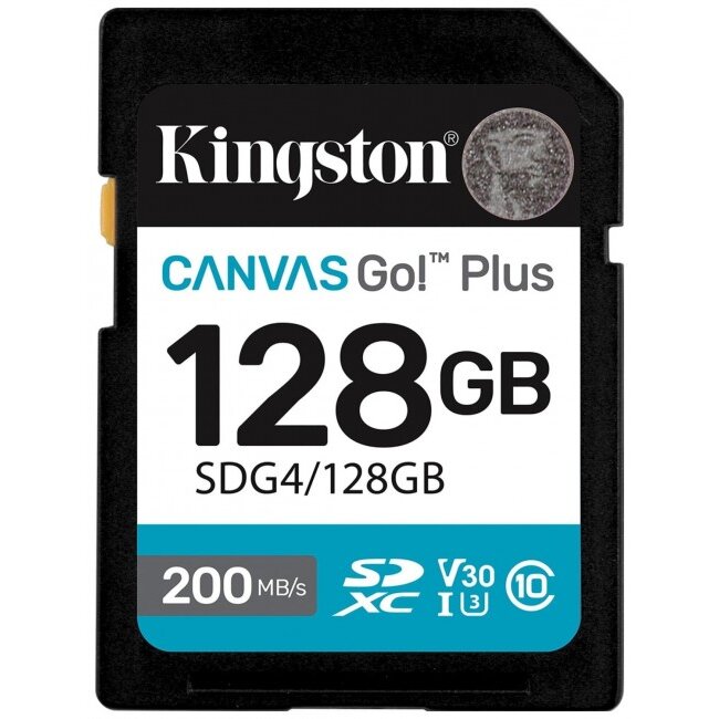 Card Memorie SDXC Canvas Go Plus Gen4 128GB C10 UHS-I U3 V30