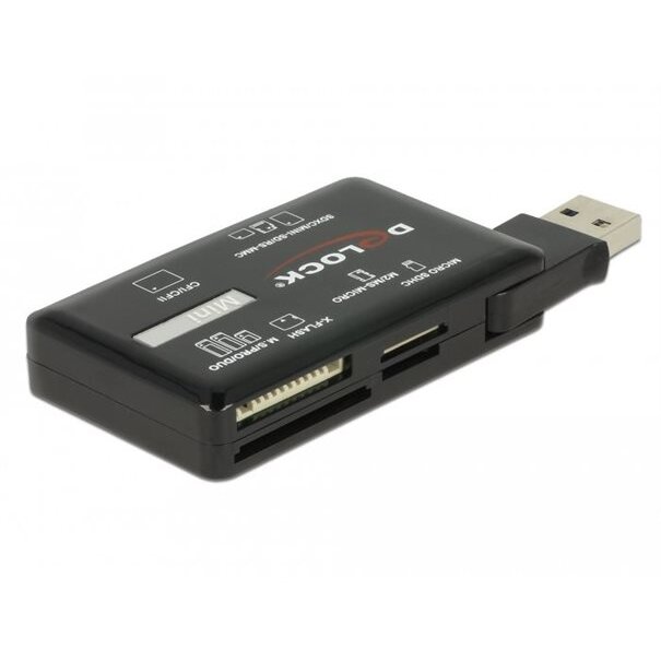 Card Reader SuperSpeed USB Typ-A Negru
