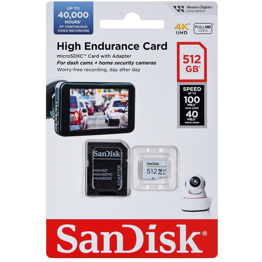 Card SDSQQNR-512G-GN6IA  512GB MicroSDXC Class 10