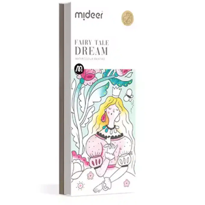 Carte Colorat Desene Include Pensula Pictat Acuarele Basme Multicolor