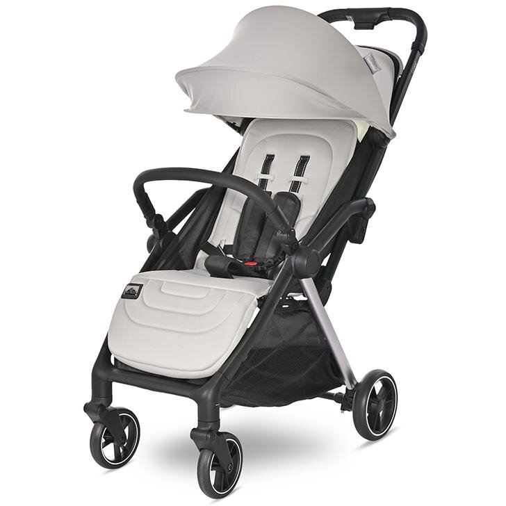 Carucior Pentru Nou-Nascuti Autofold Loret Ultra-Light Pana La 22 kg Grey
