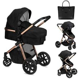 Carucior Transformabil 2 in 1 Resigilat Limuru Black